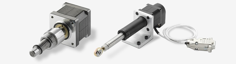 Stepper motor linear actuators customization options